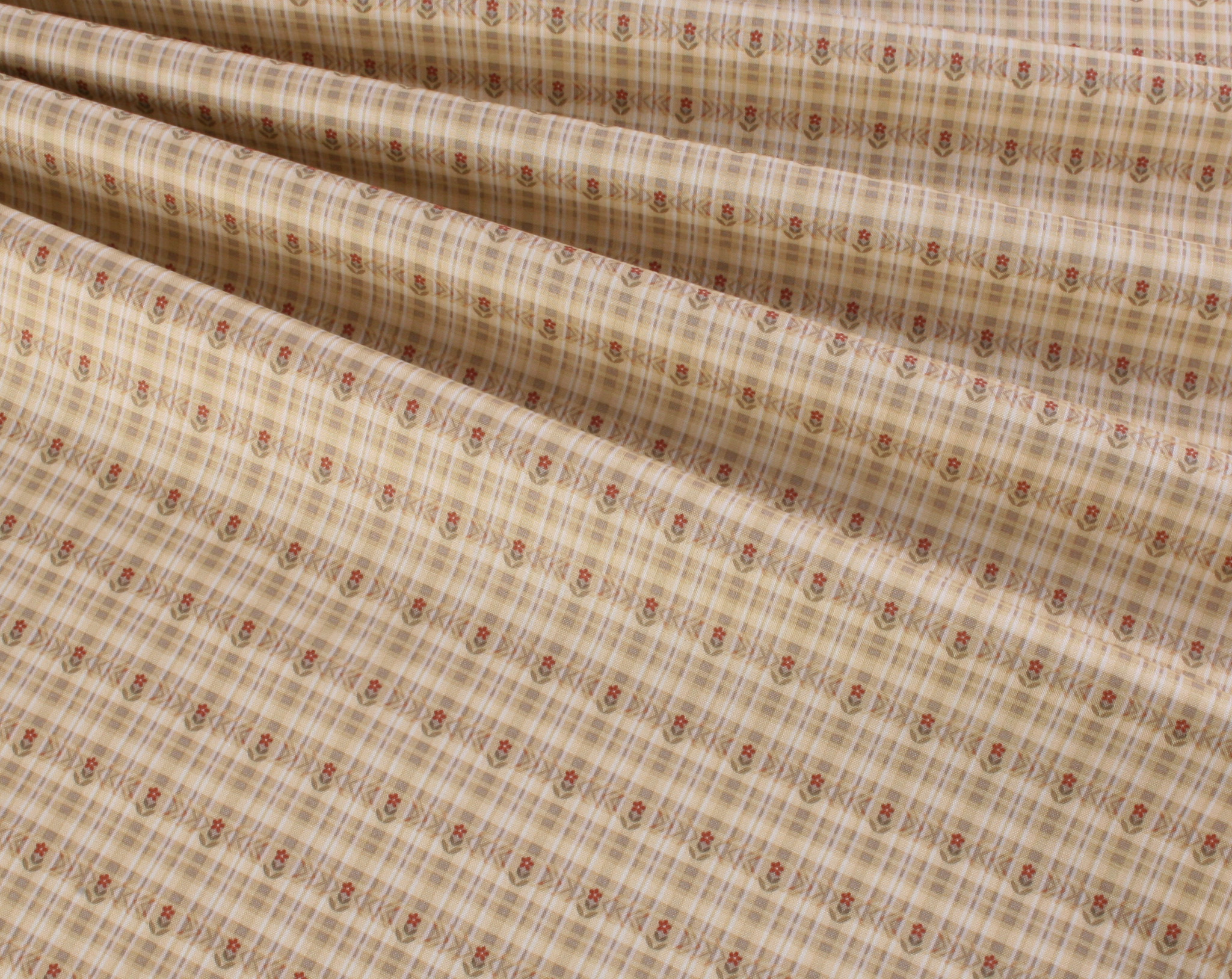 Henry Glass & Co Fabrics - Simply Charming Flower Plaid