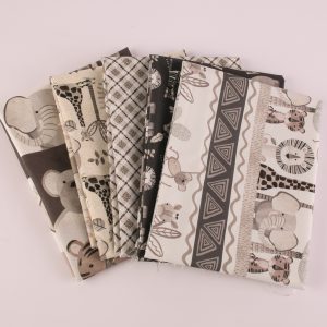 Henry Glass & Co Fabrics - Jungle Romp 5 Fat Quarter Pack