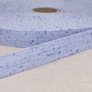 Mottled Webbing - 20mm Lavender Blue