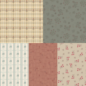 Henry Glass & Co Fabrics - Simply Charming 5 Fat Quarter Pack