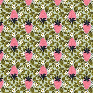 QT Fabrics - Afternoon Tea: Strawberries