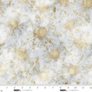 Studio E Fabrics - Behind Blue Eyes Pearl Flowers