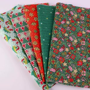 250g Liberty Fabric Bundle - Festive - 1