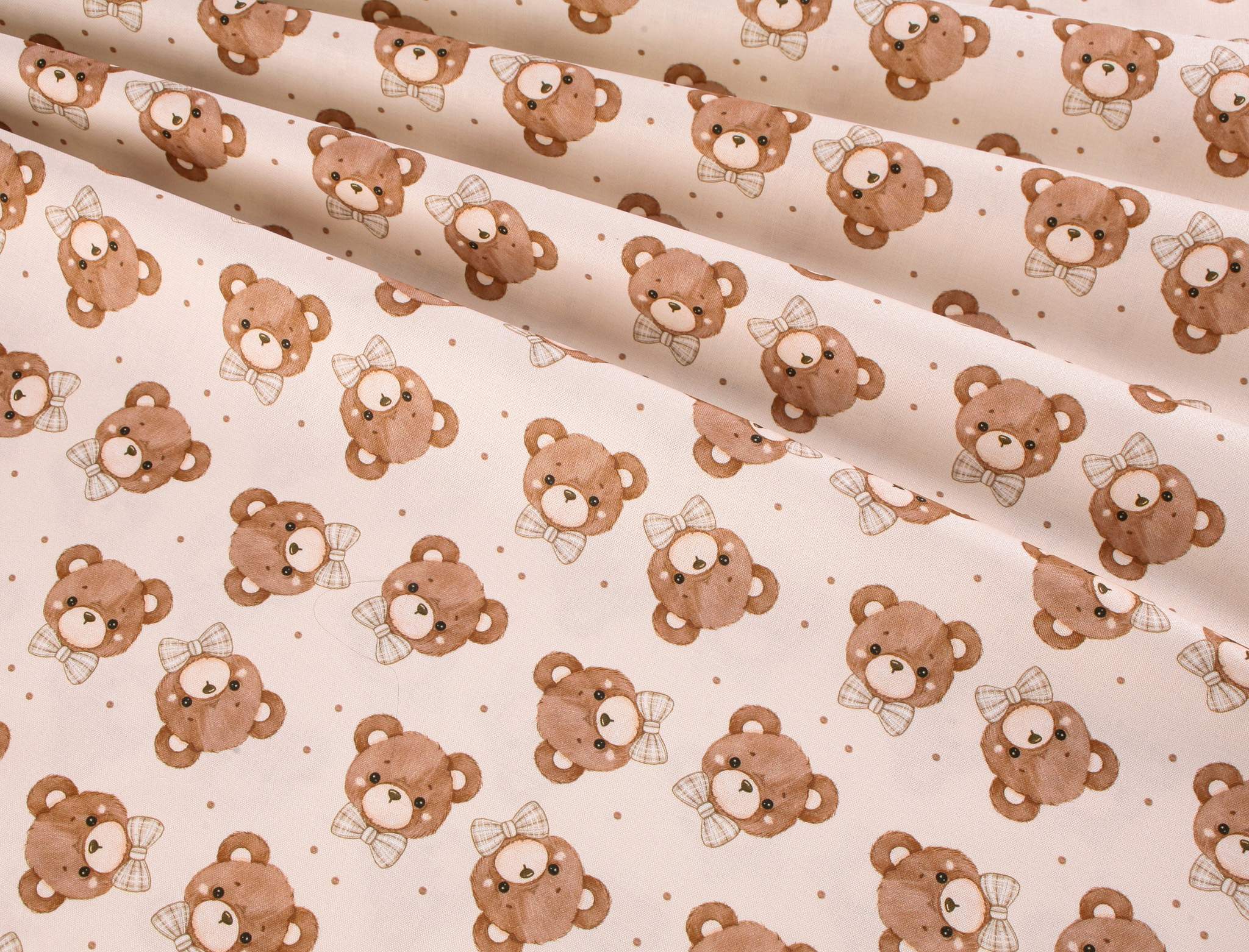 Camelot Fabrics - Teddy Bear Tales: Faces