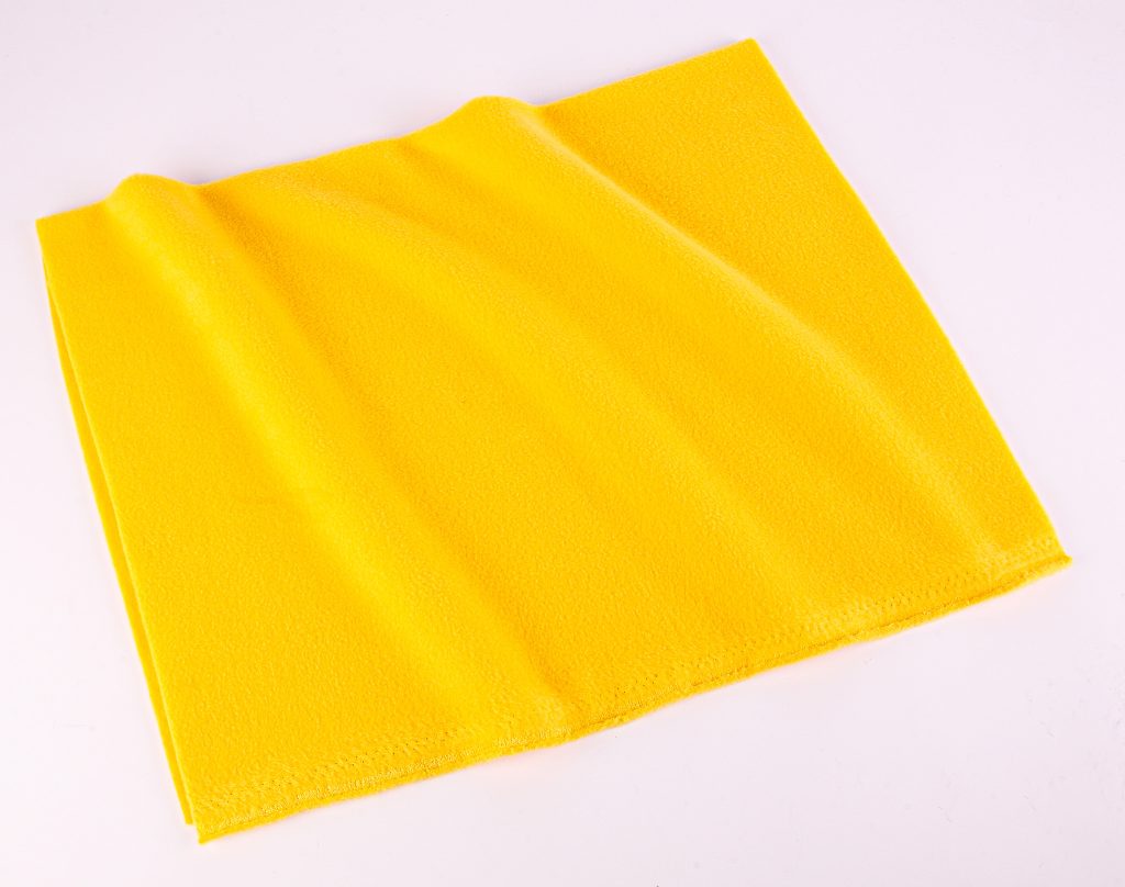 Fat Quarter: Plain Polar Fleece - Canary Yellow