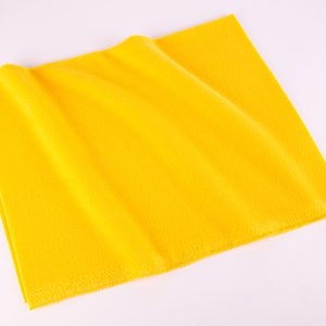Fat Quarter: Plain Polar Fleece - Canary Yellow