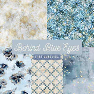 Studio E Fabrics - Behind Blue Eyes 5 Fat Quarter Pack