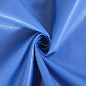 Faux Leather - Bright Blue