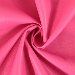 Faux Leather - Cerise Pink
