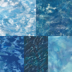 Robert Kaufman Fabrics - Earth Views 5 Fat Quarter Pack