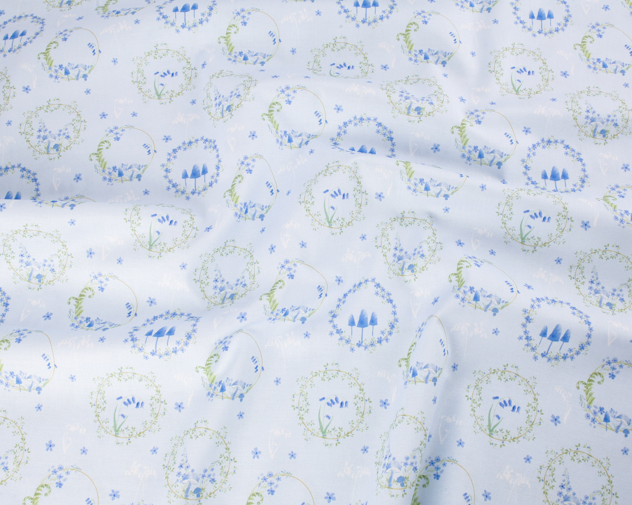 PRE ORDER Debbie Shore Bluebell Hollow Organic Cotton - Woodland Glade - Image 2
