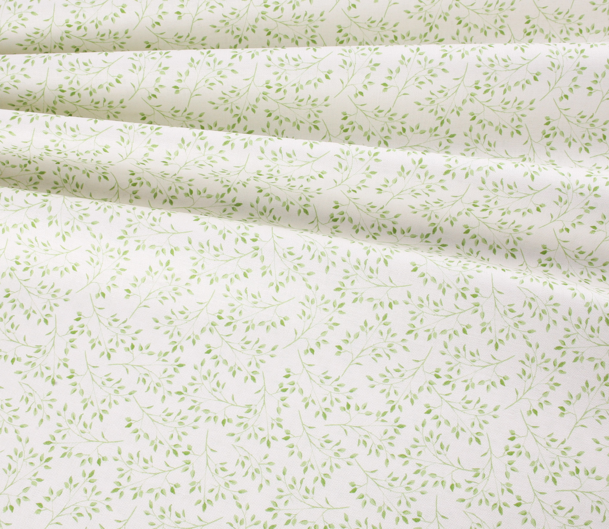 PRE ORDER Debbie Shore Bluebell Hollow Organic Cotton - Woodland Leaves