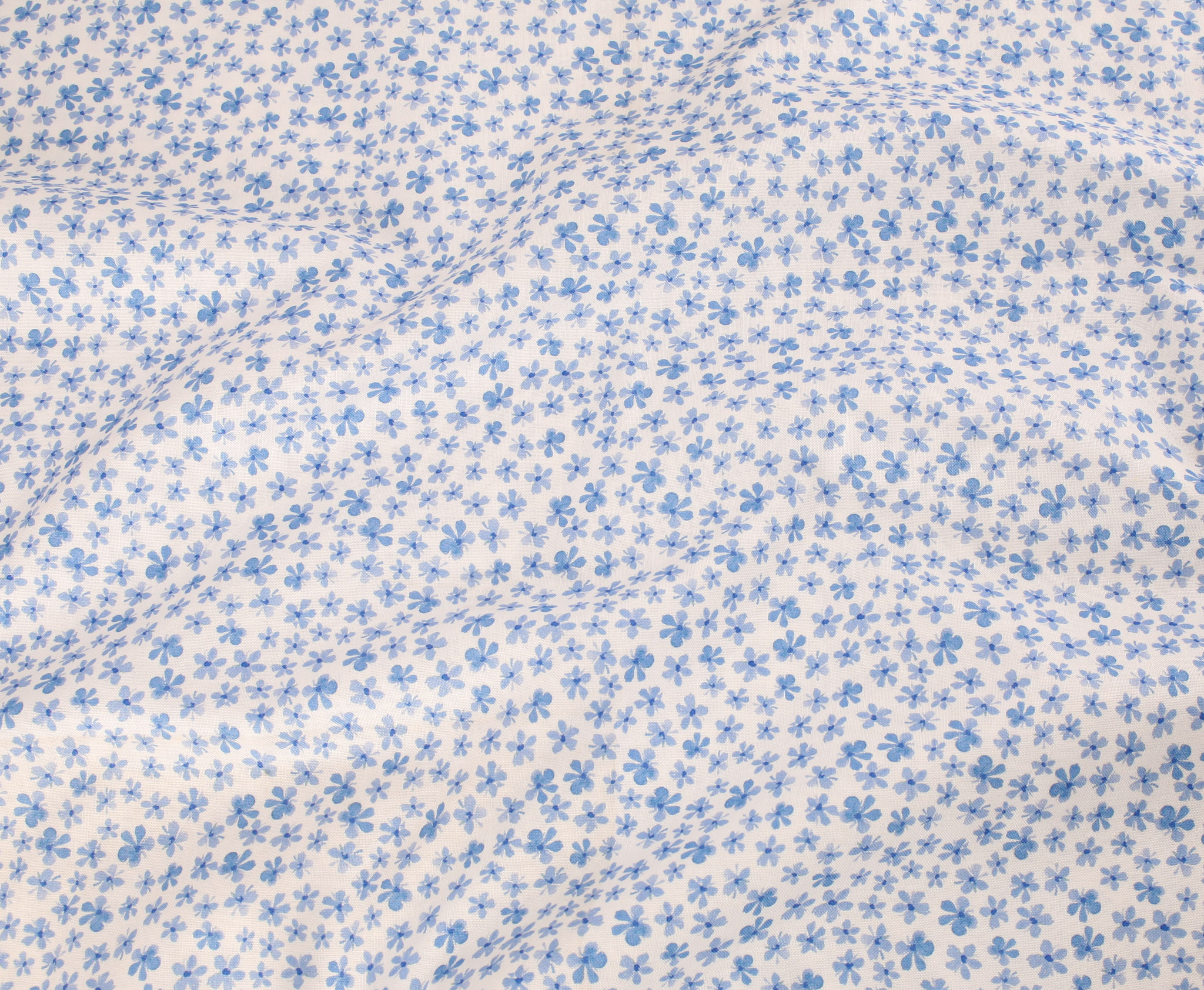 PRE ORDER Debbie Shore Bluebell Hollow Organic Cotton - Scatter White - Image 2