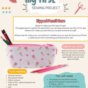 My First Sewing Project Kit - Pencil Case