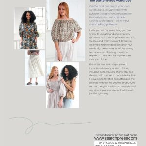 The Pattern-Free Wardrobe Book: 10 simple dressmaking projects by Kimberley Hind - Image 2