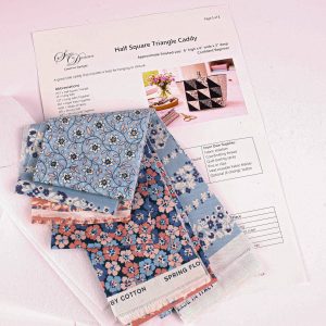 Suzie Duncan Half Square Triangle Caddy - Liberty Kit