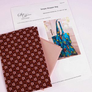 Suzie Duncan Simple Shopper Bag - Kit - Rust Scallop