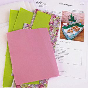 Suzie Duncan Scalloped Basket - Kit - Postcards from  the Highlands