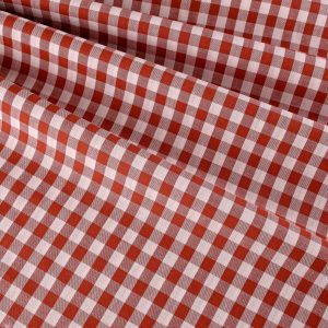 Check Gingham - 1cm Rust