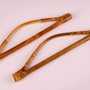 Bamboo effect bag handle - x 2