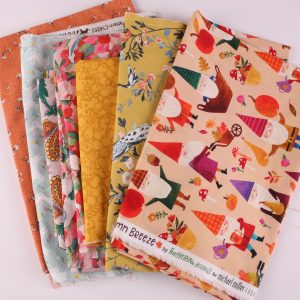 500g End of Bolt 'Scrap Fabric' Bundle - Warm Tones - 1