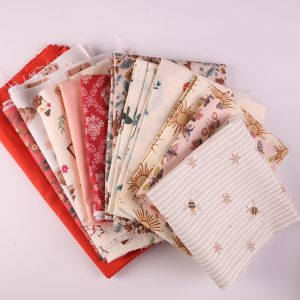 500g End of Bolt 'Scrap Fabric' Bundle - Warm Tones - 2