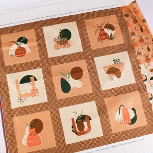 One Only! Kimberley Hind Earth tones Panel - Canvas