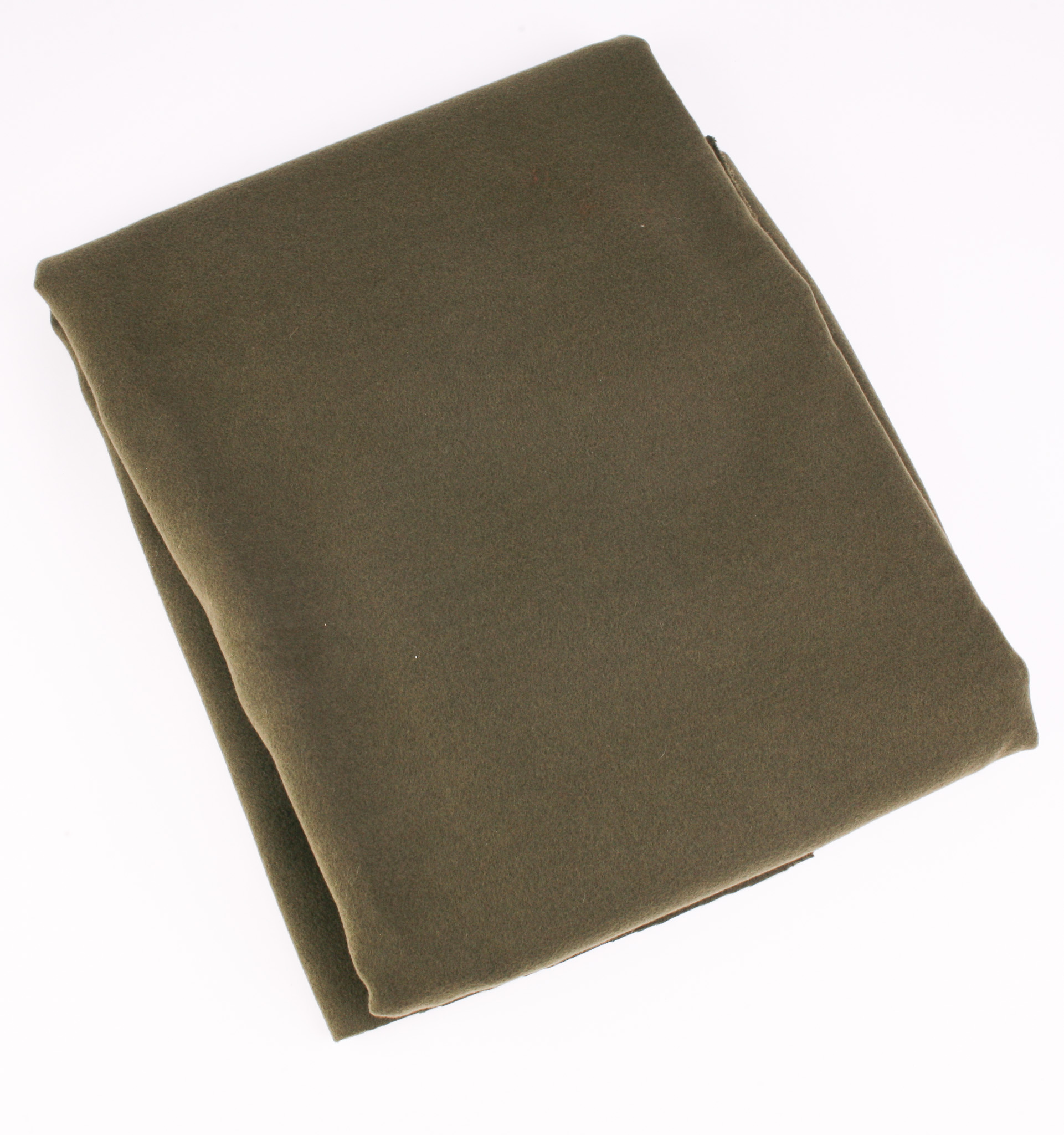 Vegan Wool Effect Coating Fabric - Khaki - 3m piece