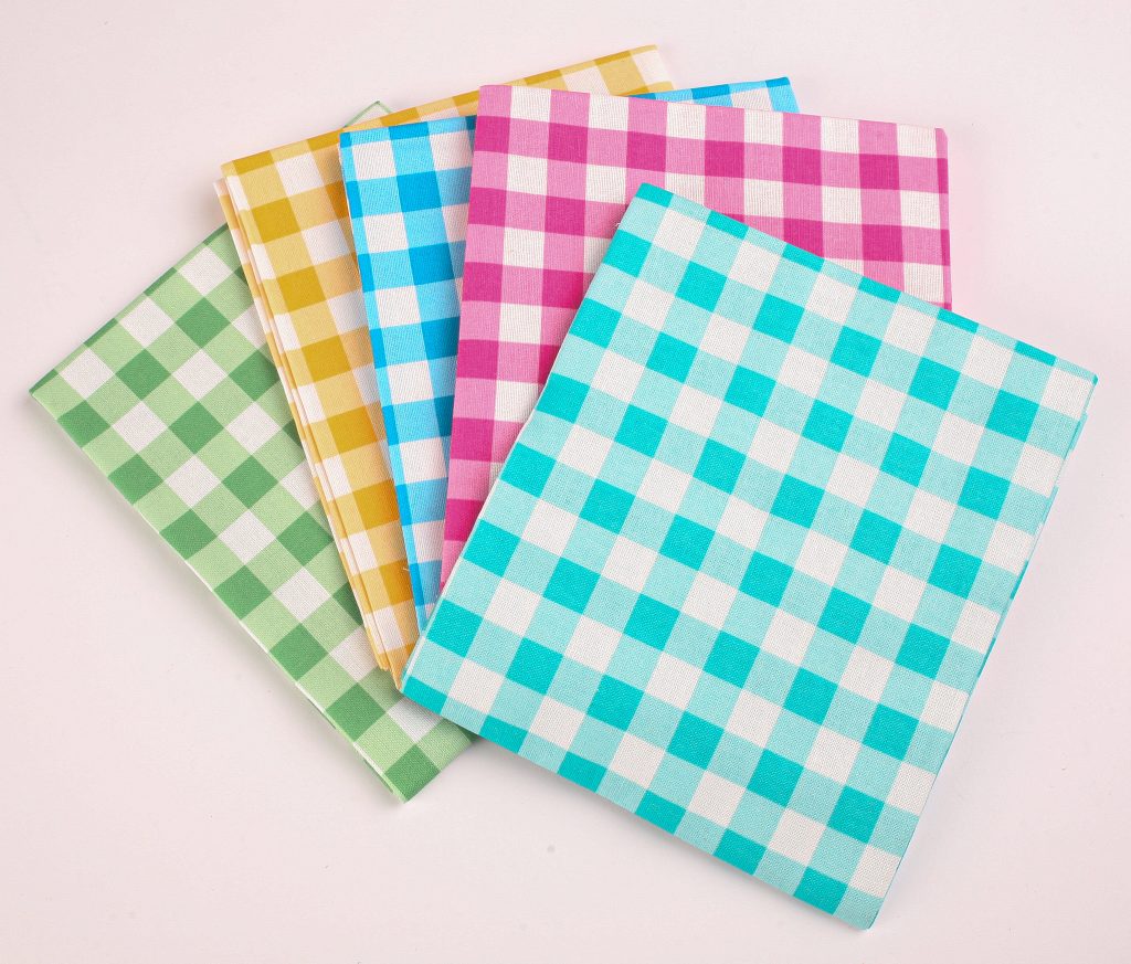 Craft Cotton Co. Gingham Zest - 5 Fat Quarter Pack