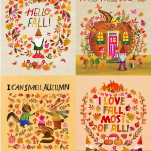 Michael Miller Happy Fall Panel