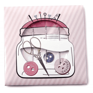 Nifty Needles Magnetic Nest - Pin Jar