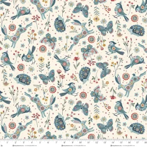 Henry Glass - Norwegian Forest: Woodland Character Toss Cream