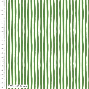 Craft Cotton Co. Resort Stripes - Green