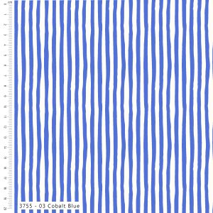 Craft Cotton Co. Resort Stripes - Cobalt Blue