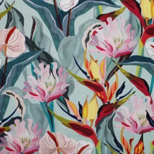 Little Johnny Tropical Flowers Viscose - Bird of Paradise