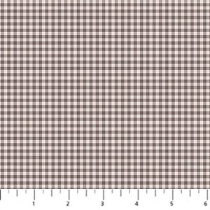 FIGO Fabrics - Nest: Walnut Checks
