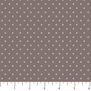 FIGO Fabrics - Nest: Cocoa Stars