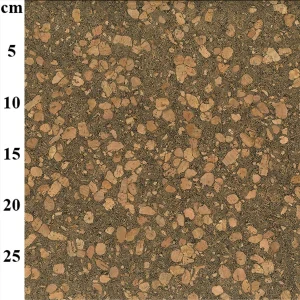 Cork Fabric - Natural Dark 2