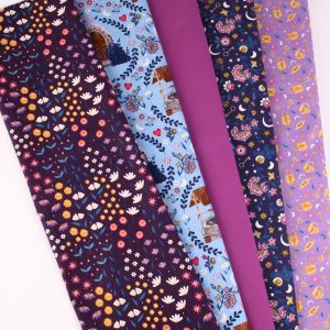 Kimberley Hind Enchanted Cottage - 4 Half Metre Bundle: 1 Free Plain