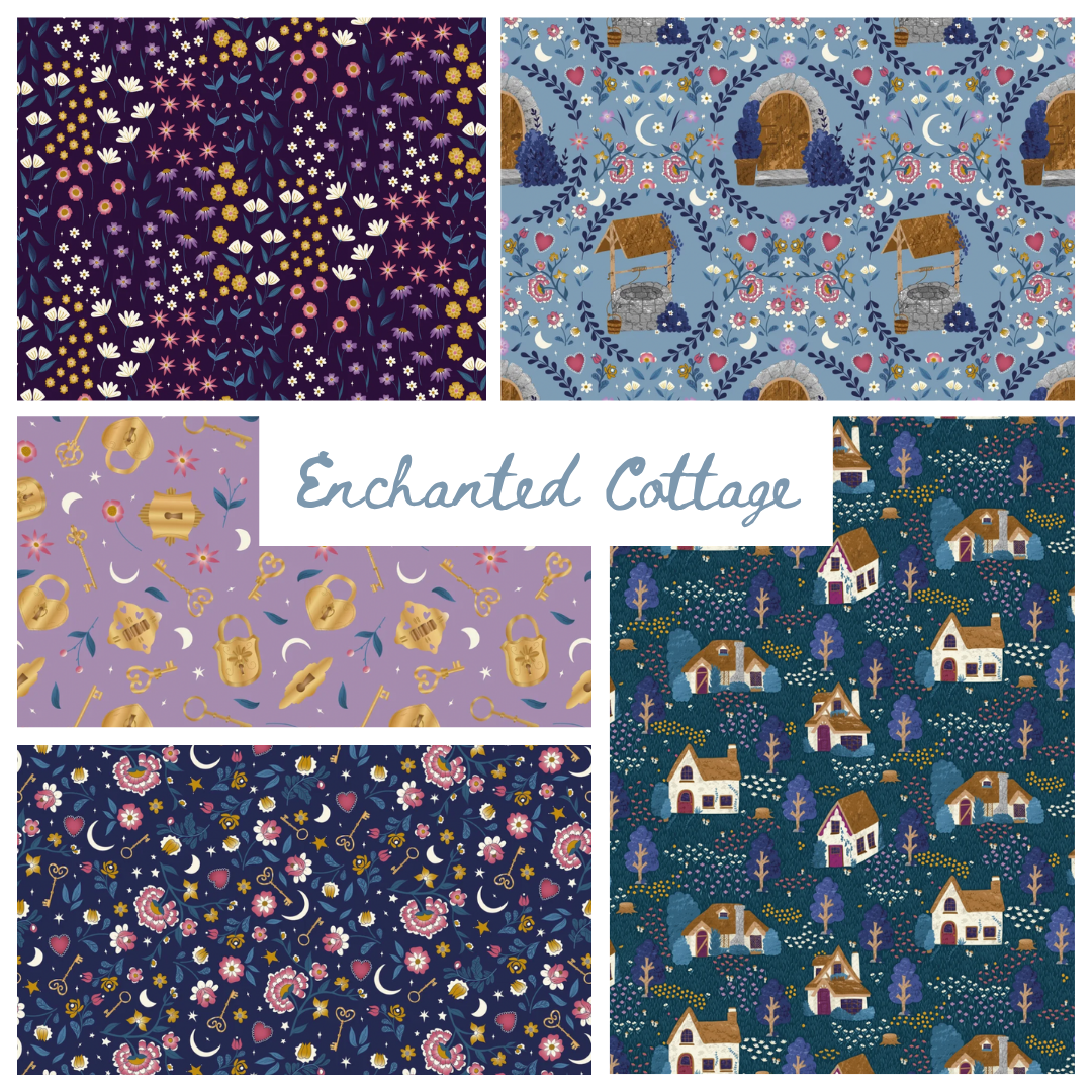 Kimberley Hind Enchanted Cottage - 5 Half Metre Bundle
