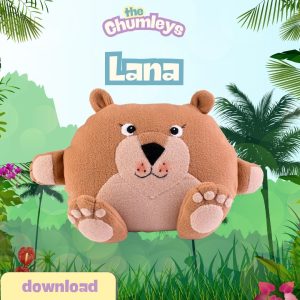 The Chumleys! - Lana the Lioness Sewing Pattern - Download