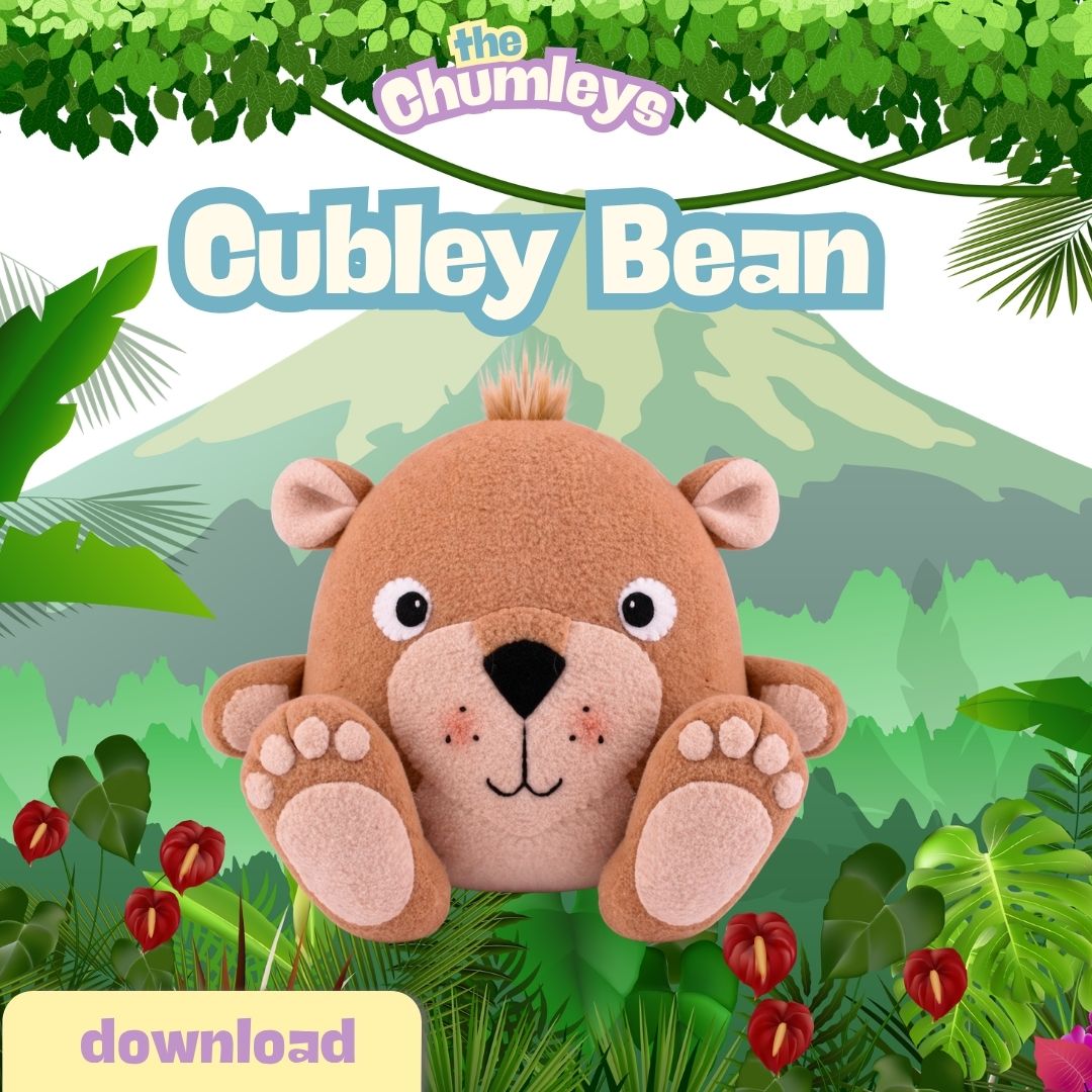 The Chumleys! - Cubley Bean Sewing Pattern - Download