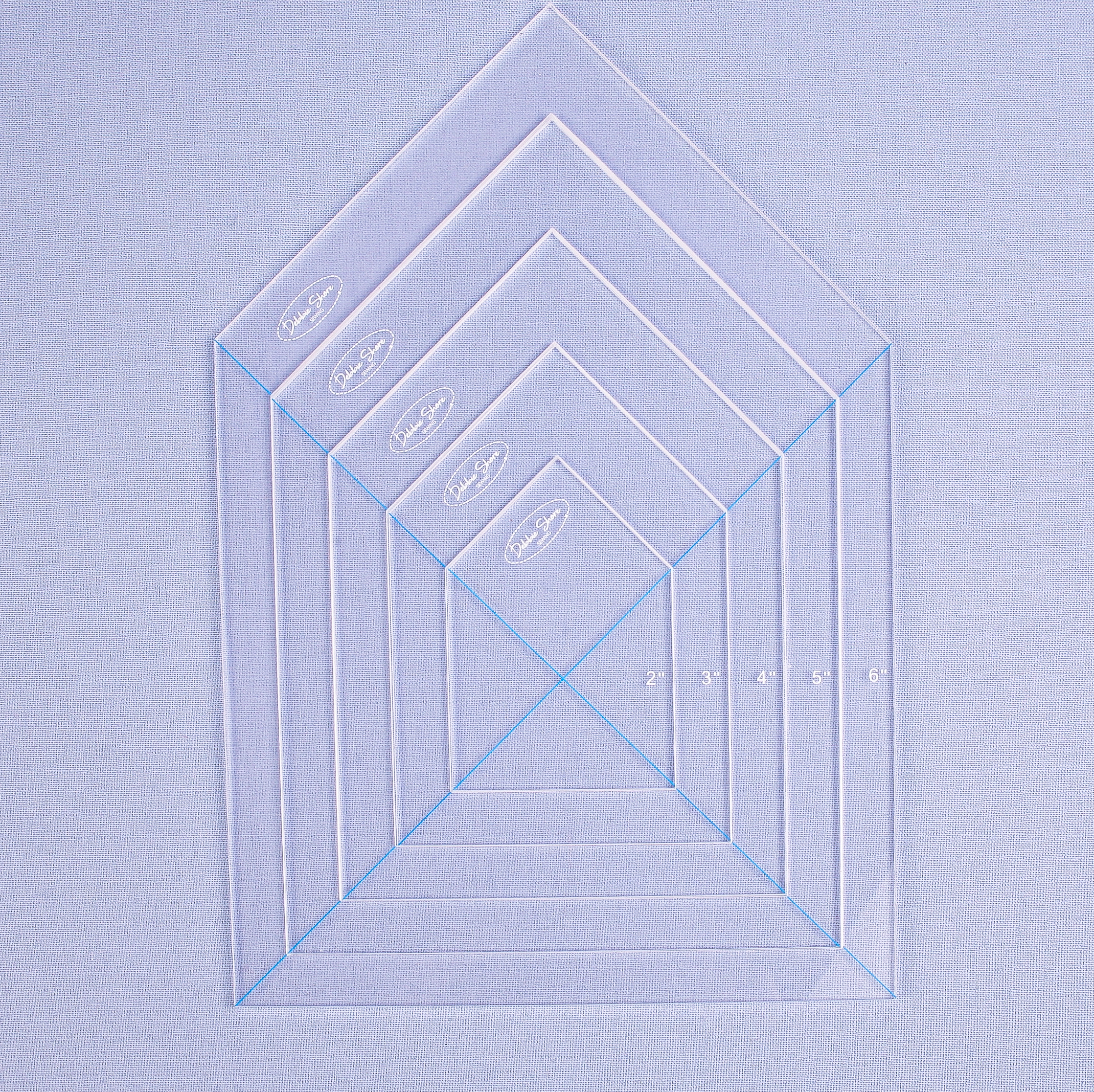 Debbie Shore Frosted House Nesting Templates