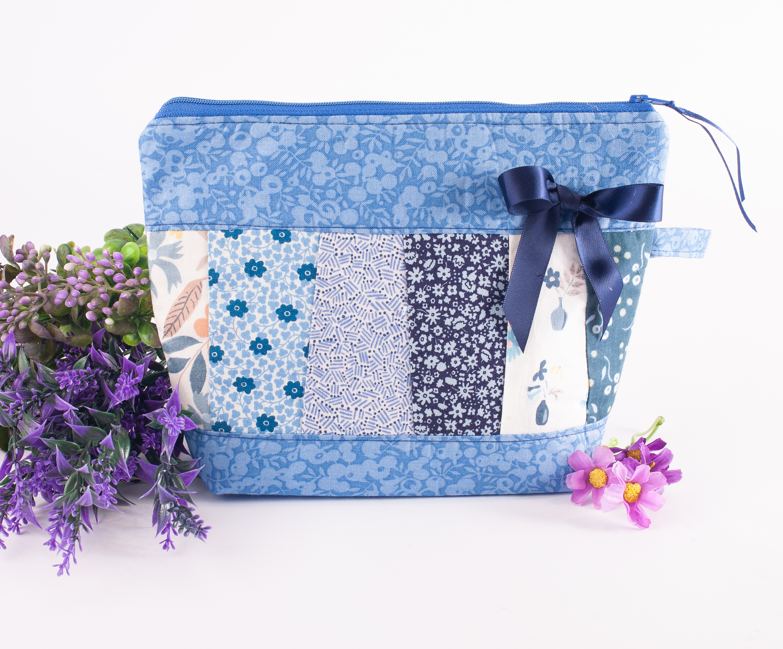 Debbie Shore Scrappy Patchwork Pouch Instructions – Digital Download - Image 4