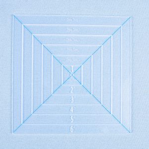 Debbie Shore Frosted Square Nesting Templates