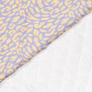Quilted Cotton Animal Print - Blue