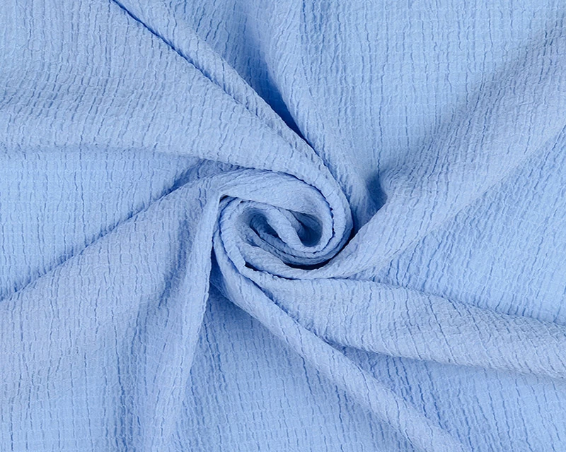Bubble Viscose - Light Blue