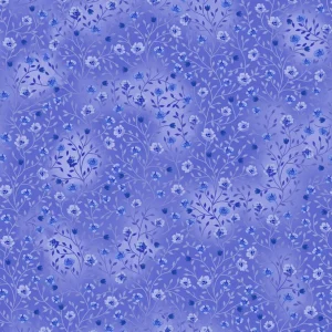 FIN Fabrics - Bloom and Blend: Periwinkle