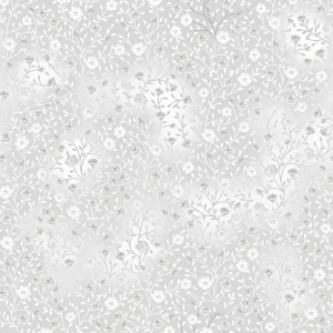 FIN Fabrics - Bloom and Blend: White