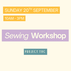 Sewing Workshop with Suzie Duncan - 20th September 2026